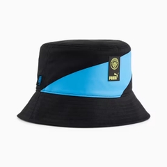 Mũ Puma Chính Hãng - MCFC CU+ Bucket Hat - Màu Đen/Xanh | JapanSport 025615-53