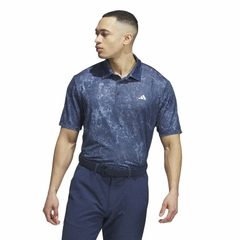 Áo Polo Adidas Chính Hãng - Ultimate365 Print - Màu Xanh | JapanSport IP2445