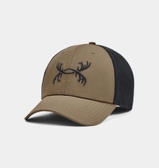 Mũ Under Amour Chính Hãng - Antler Trucker Hat - Màu Camo/Đen | JapanSport 1372352-251