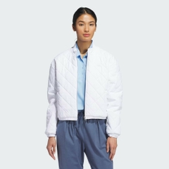 Áo Khoác Adidas Nữ Chính Hãng - Áo Khoác Chần Bông Go-To - Màu Trắng | JapanSport IM5567