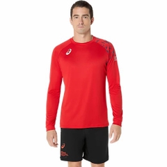 Áo phông Asics Chính Hãng - Topline Family - Màu Đỏ | JapanSport 2053A209-600