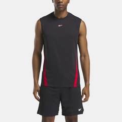 Áo Phông Reebok Chính Hãng - Training Sleeveless Tech T-Shirt - Màu Đen | JapanSport 100214944
