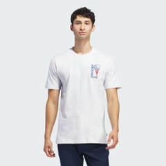 Áo Phông Adidas Nam Chính Hãng - Adicross Paris Graphic Tee - Màu Trắng | JapanSport IS3270