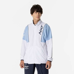 Áo Khoác Mizuno Chính Hãng - N-XT Move Cross Jacket - Màu Trắng | JapanSport 32JCB220-01