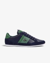 Giày Lacoste Chính hãng - Chaymon Leather Sneakers - Màu Xanh | JapanSport 7-48CMA0033-2S3
