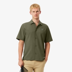 Áo Polo Lacoste Chính hãng - Ultra Dry Printed Stretch - Màu Xanh | JapanSport CH4903-51-E9F