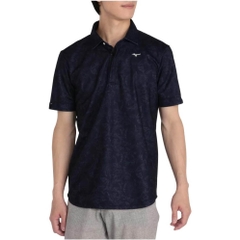 Áo Polo Mizuno Chính Hãng - Mizuno Official Golf Wear - Màu Navy | JapanSport E2MAC016-14