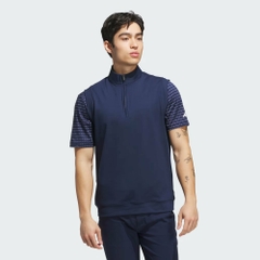 Áo Gile Adidas Chính Hãng - Ultimate365 Classic Quarter-Zip Vest - Màu Navy | JapanSport JL5327