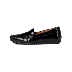 Giày Johnston & Murphy Nữ Chính Hãng - Womens Melanie Venetian Driving Style Loafer - Màu Đen Bóng | JapanSport 78-15075