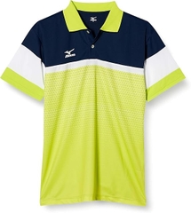 Áo Polo Nam Mizuno Chính Hãng - Men's Tennis Wear - Màu Xanh| JapanSport 62JA7015-37