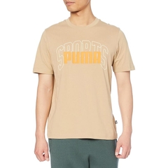 Áo Phông Puma Chính hãng - Casual Loose T-Shirt - Màu vàng | JapanSport 681168-83