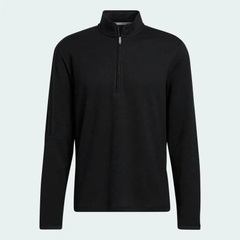 Áo Khoác Adidas Nam Chính Hãng - 3 Stripe 1/4 Zip Pullover - Màu Đen | JapanSport GM0026