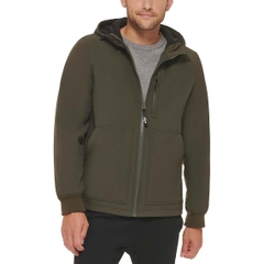 Áo Khoác Levi's Chính Hãng - Men's Simple Softshell Hoody - Màu Olive | JapanSport LM2RP196-olv