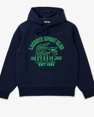 Áo Khoác Lacoste Chính hãng - Relaxed Fit Recycled Fabric Golf - Màu Navy | JapanSport SH1096-51-166