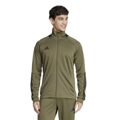 Áo Khoác Adidas Chính Hãng - Sereno Cut 3-Stripes Slim Track Jacket - Màu Olive | JapanSport JC8451