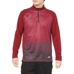 Áo Khoác Asics Chính Hãng - Dry Half Zip Training Jacket - Màu Đỏ | JapanSport 2101A176-600