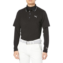 Áo Polo Puma Chính Hãng - Stretch Smooth Pique Polo Shirt Set  - Màu Đen | JapanSport  627605-01