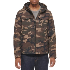 Áo Khoác Levi's Chính Hãng - Soft Shell Sherpa Hooded Jacket - Màu Camo| JapanSport LM1RP012-cfg