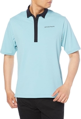 Áo Polo Mizuno Chính Hãng - 3D Mesh Stretch - Màu Xanh | JapanSport B2MA2031-26