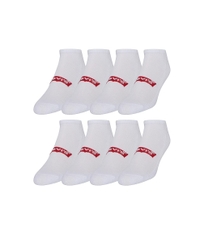 Set 8 đôi tất Levi's Chính Hãng -  Crew Low Cut No Show Ankle Socks - Màu Trắng | JapanSport 8-M260LW