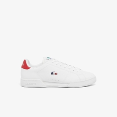 Giày Lacoste Chính hãng - Carnaby Cup Leather Sneakers - Màu Trắng | JapanSport 749SMA0112407