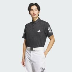 Áo Polo Adidas Chính Hãng - Raybeam Print Dry Short Sleeve - Màu Đen | JapanSport IN6600