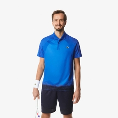 Áo Polo Lacoste Chính hãng - Tennis x Daniil Medvedev - Màu Blue | JapanSport DH8943-51-892