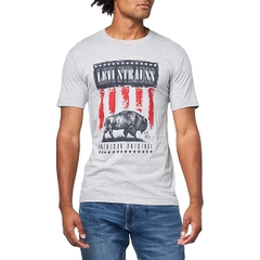 Áo Phông Levi's Chính Hãng - Short Sleeve Relaxed-fit Graphic T-shirt - Màu Xám | JapanSport 16143-2076