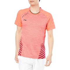 Áo Polo Li-Ning Chính Hãng - Uniform Game Shirt - Màu Cam Hồng | JapanSport AAYK035-1