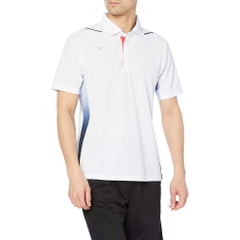 Áo Polo Mizuno Chính Hãng - Dry Aeroflow Polo Shirt - Màu Trắng | JapanSport 32MA1084-02