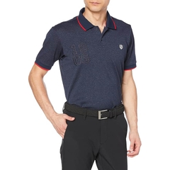 Áo Polo Mizuno Chính Hãng - One Point Short-Sleeve Shirt - Màu Navy | JapanSport E2MA1521-14