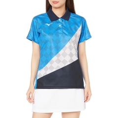 Áo Polo Mizuno Nữ Chính Hãng - Game Shirts - Màu Xanh | JapanSport 62JA1701-22