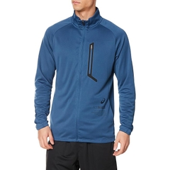 Áo Khoác Asics Chính Hãng - ACTIBREEZE Jacquard Jacket - Màu Xanh | JapanSport 2031C911-401