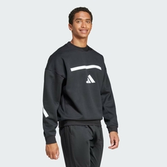 Áo Khoác Adidas Chính Hãng - Z.N.E. Sweatshirt - Màu Đen | JapanSport JD5982