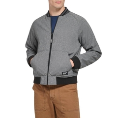 Áo Khoác Levi's Chính Hãng - Softshell Varsity Bomber Jacket - Màu Xám | JapanSport LM3RP700-hgr