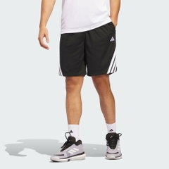 Quần Short Adidas Chính Hãng - Legends 3 Stripes Basketball Shorts - Màu Đen | JapanSport JI7576
