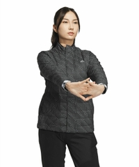 Áo Khoác Adidas Nữ Chính Hãng - Áo khoác cách nhiệt BOS Graphic [adidas Golf] - Màu đen | JapanSport IA2783