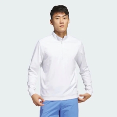 Áo Khoác Adidas Nam Chính Hãng - Elevated 1/4 Zip Sweatshirt - Màu Trắng | JapanSport IB4536
