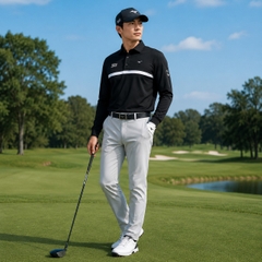Áo Khoác Mizuno Chính Hãng - Ropa de Golf Hombre - Màu Đen | JapanSport E2MAA521-09