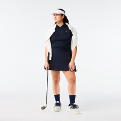 Chân Váy Lacoste Nữ Chính Hãng - Lined Ultra Dry Stretch Golf Skirt - Màu Navy | JapanSport JF9433-51-423