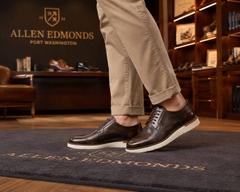 Giày Allen Edmonds Nam Chính Hãng - Carson Hybrid Shoes - Màu Nâu | JapanSport