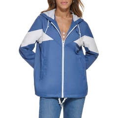 Áo khoác nữ gió Levi's Chính Hãng - Nylon Color Block Windbreaker cho nữ - Màu xanh | JapanSport LW3RP227