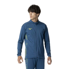Áo Khoác Mizuno Chính Hãng - Training top full zip - Màu Đen | JapanSport  P2MCB035-32