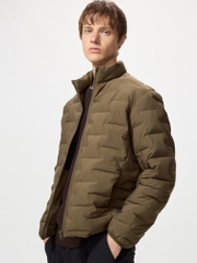 Áo Khoác Uniqlo Chính hãng - PUFFTECH Lightweight and Warm Tech Jacket - Màu nâu | JapanSport 311-485476-34