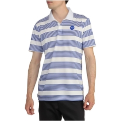 Áo Polo Mizuno Chính Hãng - one-point striped short-sleeved - Màu Trắng | JapanSport E2MA2014-72