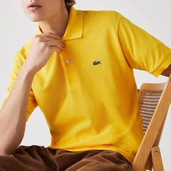 Áo Polo Lacoste Chính hãng -Slim Fit L.12.12 Piqué Polo - Màu Vàng | JapanSport PH4012-51-C7T