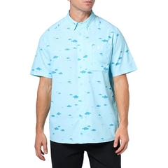 Áo Polo Under Armour Chính hãng - Dockside Short Sleeve T-Shirt - Màu Xanh | JapanSport 376577-AVY-494