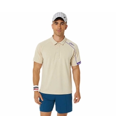 Áo Polo Asics Chính Hãng -Unisex Polo Shirt - Màu Vàng | JapanSport CHM305-0562
