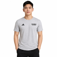 Áo Phông Adidas Nam Chính Hãng - Los Angeles Fc Local Warp Pre-Game Short Sleeve T-Shirt - Màu Xám | JapanSport JP2830