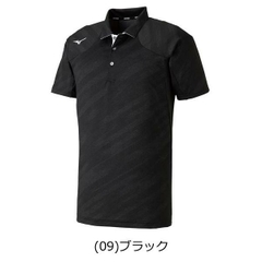 Áo Polo Mizuno Chính Hãng - Apparel Game Shirt - Màu Đen | JapanSport 62JA8012-09